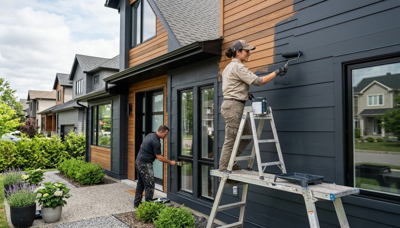 Les dernières tendances en matière de peinture extérieure